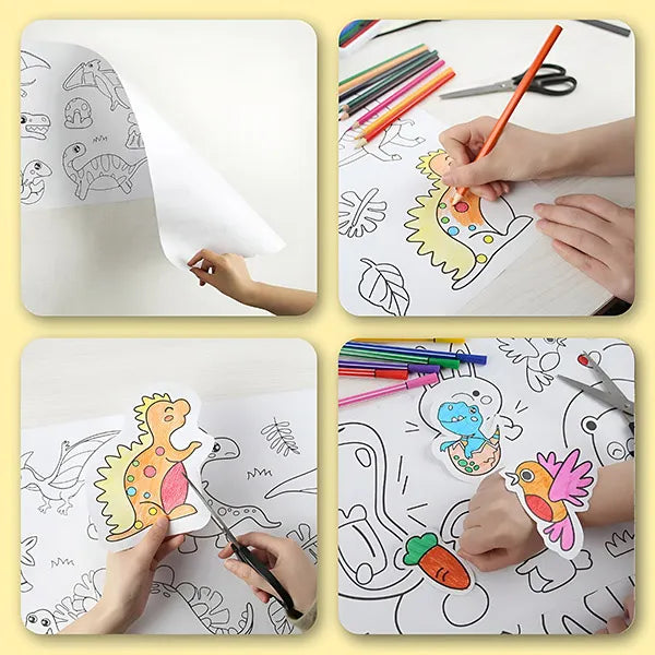 Rollo de Arte Creativo - Tablero de Dibujo para Niños