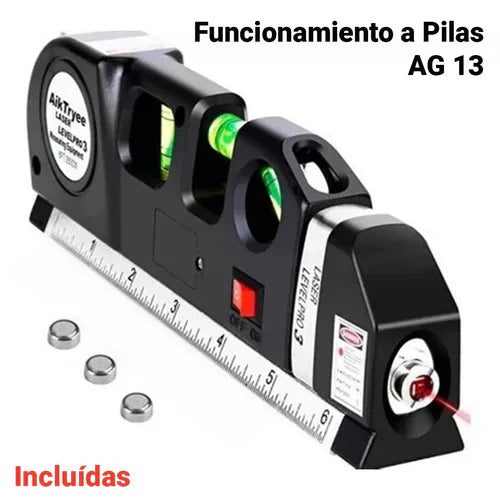 Kit Pro de Medidor Láser + Linterna Multifunción de Regalo